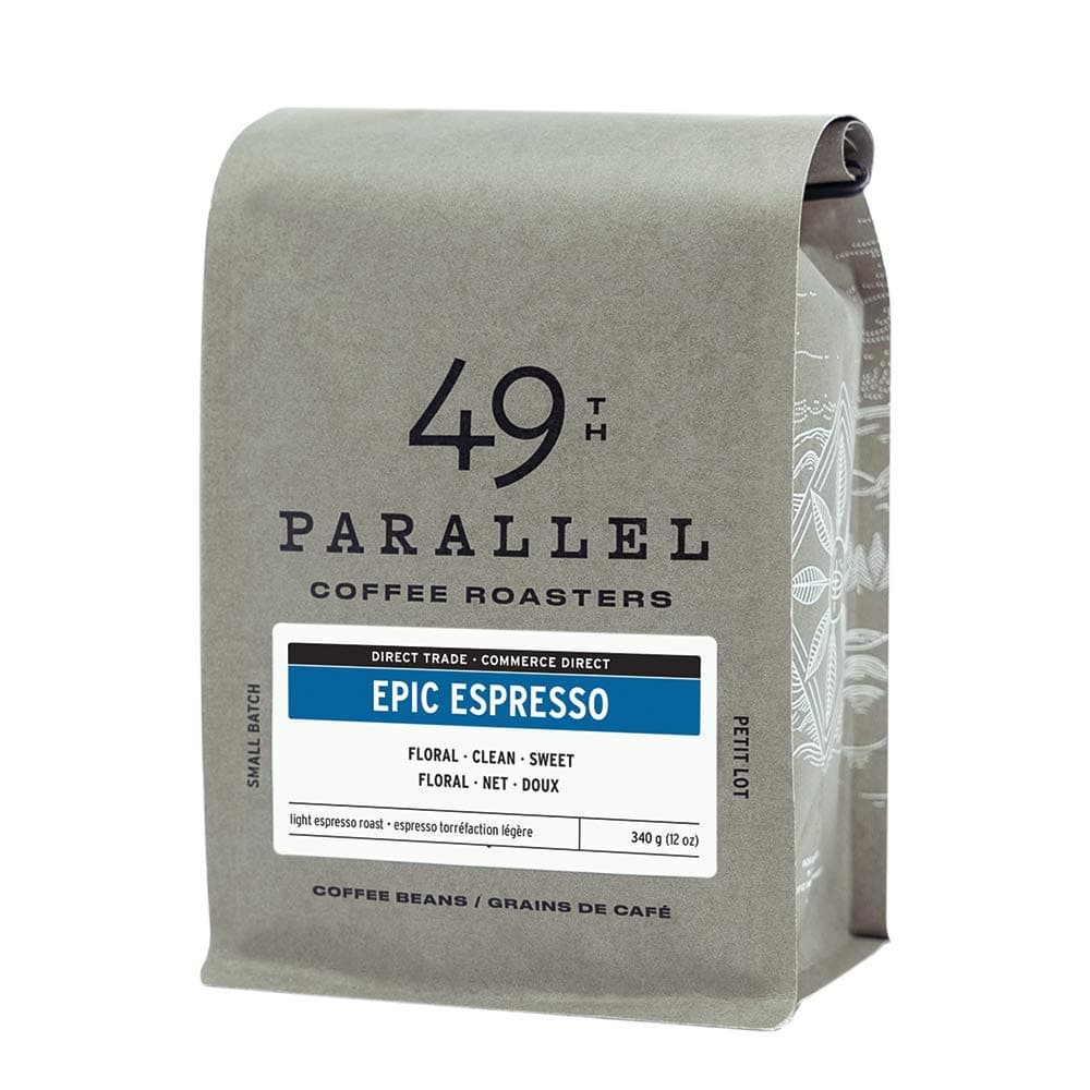 49th Parallel Coffee RoastersEpic Espresso Light Espresso Roast 12oz