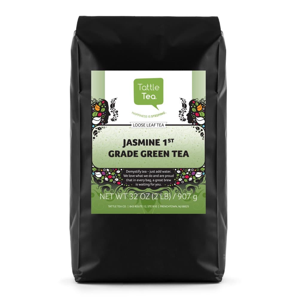 Tattle Tea Jasmine 1st Grade Green Tea, 2 Pound