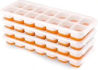 Ice Cube Trays 4 Pack(Orange)