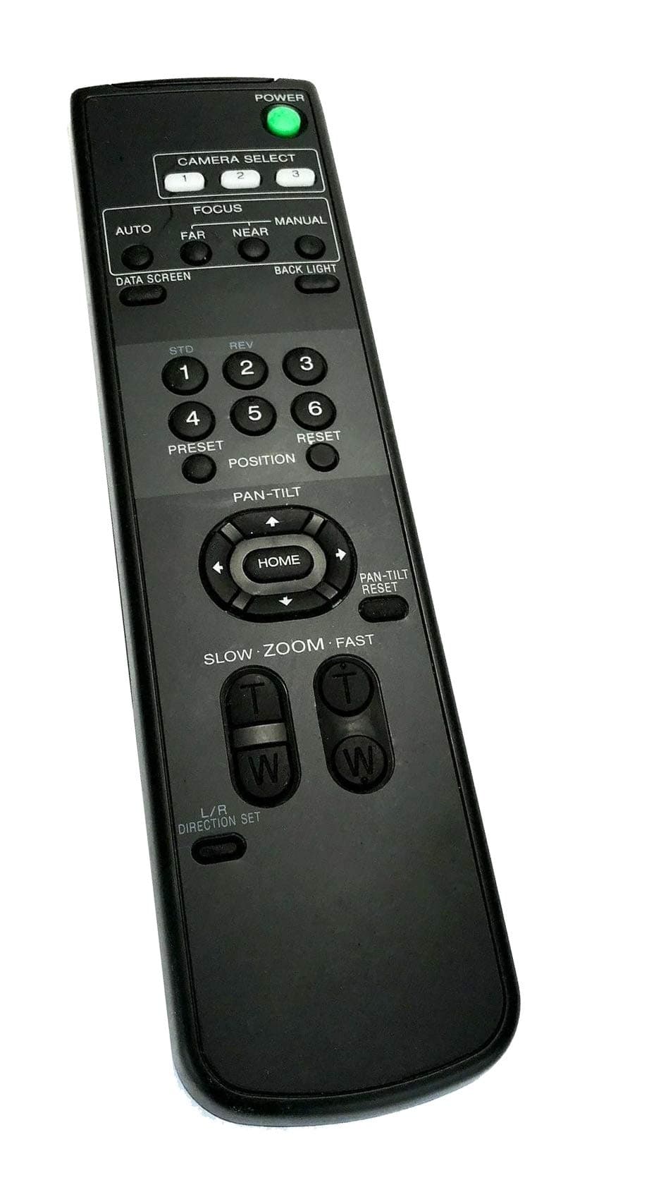 Replaced Remote Control Compatible for Sony EVI-D70W BRC-H700 RM-EV100 EVI-D80P EVI-D100 EVI-HD7V BRC-Z330 EVID70W BRCH700 RMEV100 EVID80P EVID100 EVIHD7V BRCZ330 HD Color PTZ CCTV Video Cameras