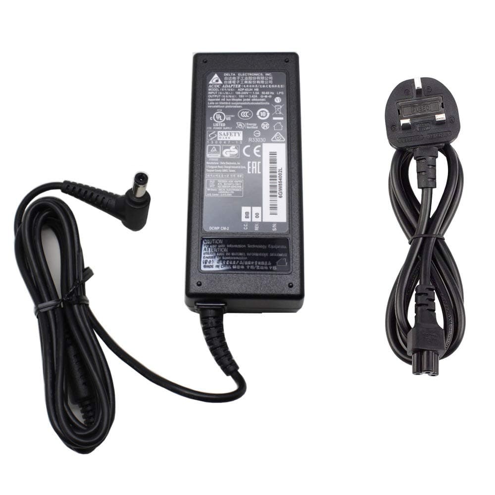 Genuine Delta Electronics New Replacement AC Adapter For FUJITSU LIFEBOOK E734 Laptop 65W Power Supply Battery Charger - Sold By Wikiparts