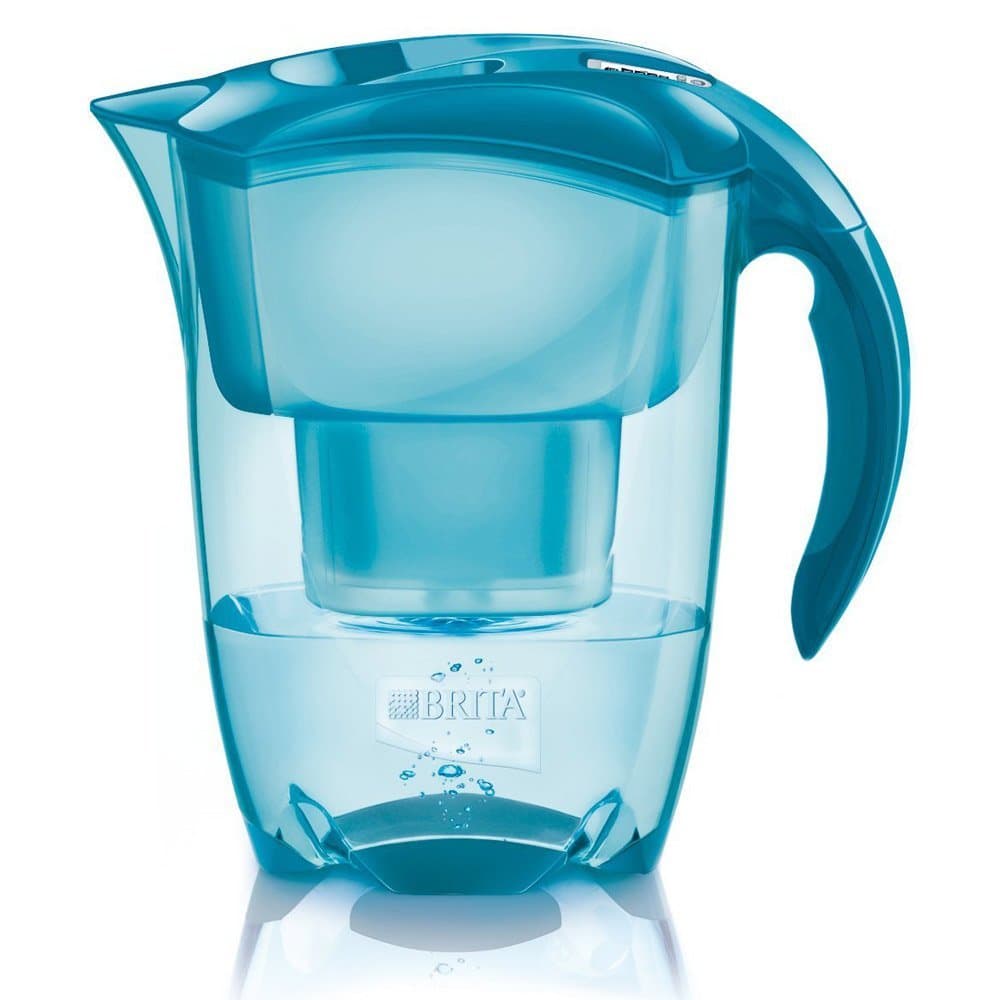 BRITA Elemaris Cool 1.4L with 1 Filter Teal Blue --From JAPAN--　NEW!!