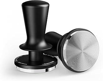 MHW-3BOMBER Tamper Tool Espresso 58mm, Coffee Tamper with Spring Loaded, Auto-rebound, 58.35mm Espresso Press Tamper Tool for 58mm Espresso Machine, Auto-Leveling Tamper without Tilting,T6101-OS