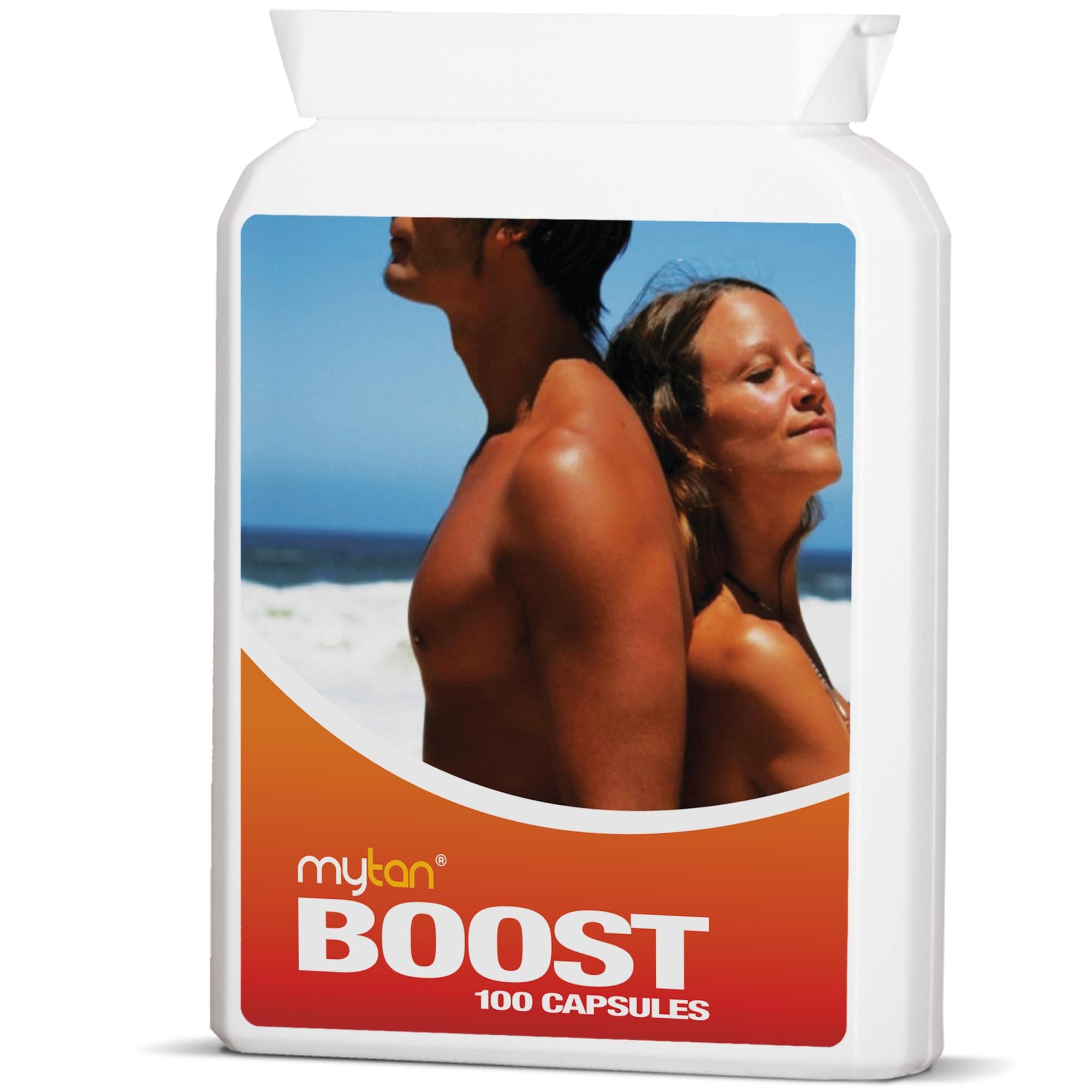 MyTan Boost Sun Tanning Tablets, 100 Tablets, All Natural Tan Pills, 100% Guaranteed, Tanning Accelerator by MyTan