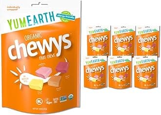 YumEarth Organic Chewys Fruit Flavored Candy Chews