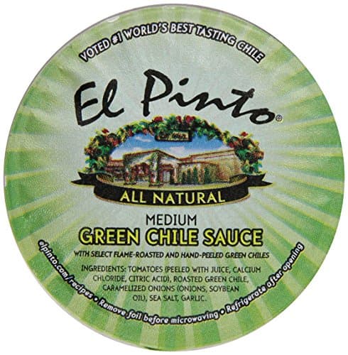 El Pinto - Medium Green Chile Sauce Cups (3 oz, 48 Pack) New Mexico Hatch Chile