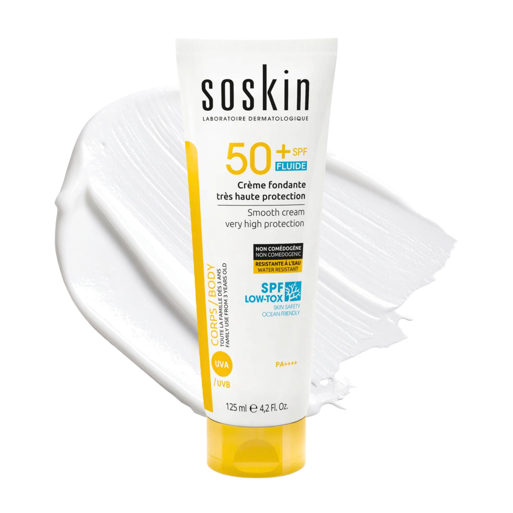 Sg Smooth Cream Very High Prot SPF50+ 125Ml