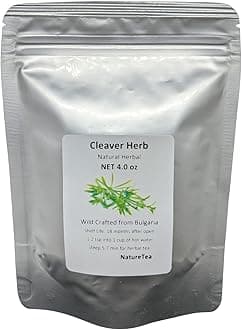Cleavers herb - Galium aparine Dried Leaf C/S from 100% Nature (2 oz)