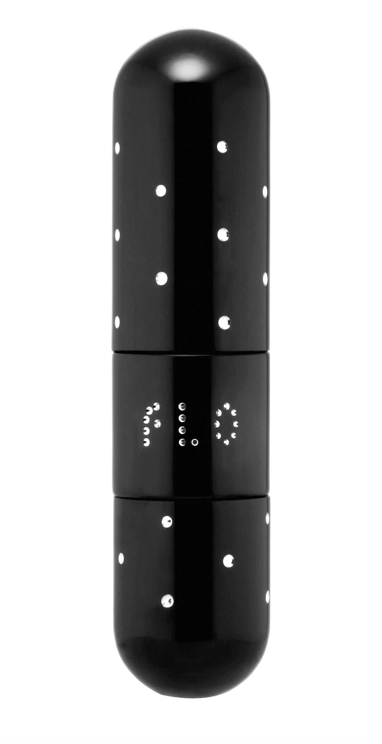 Refillable Fragrance Atomiser, Black with Crystals, 16 Ounce