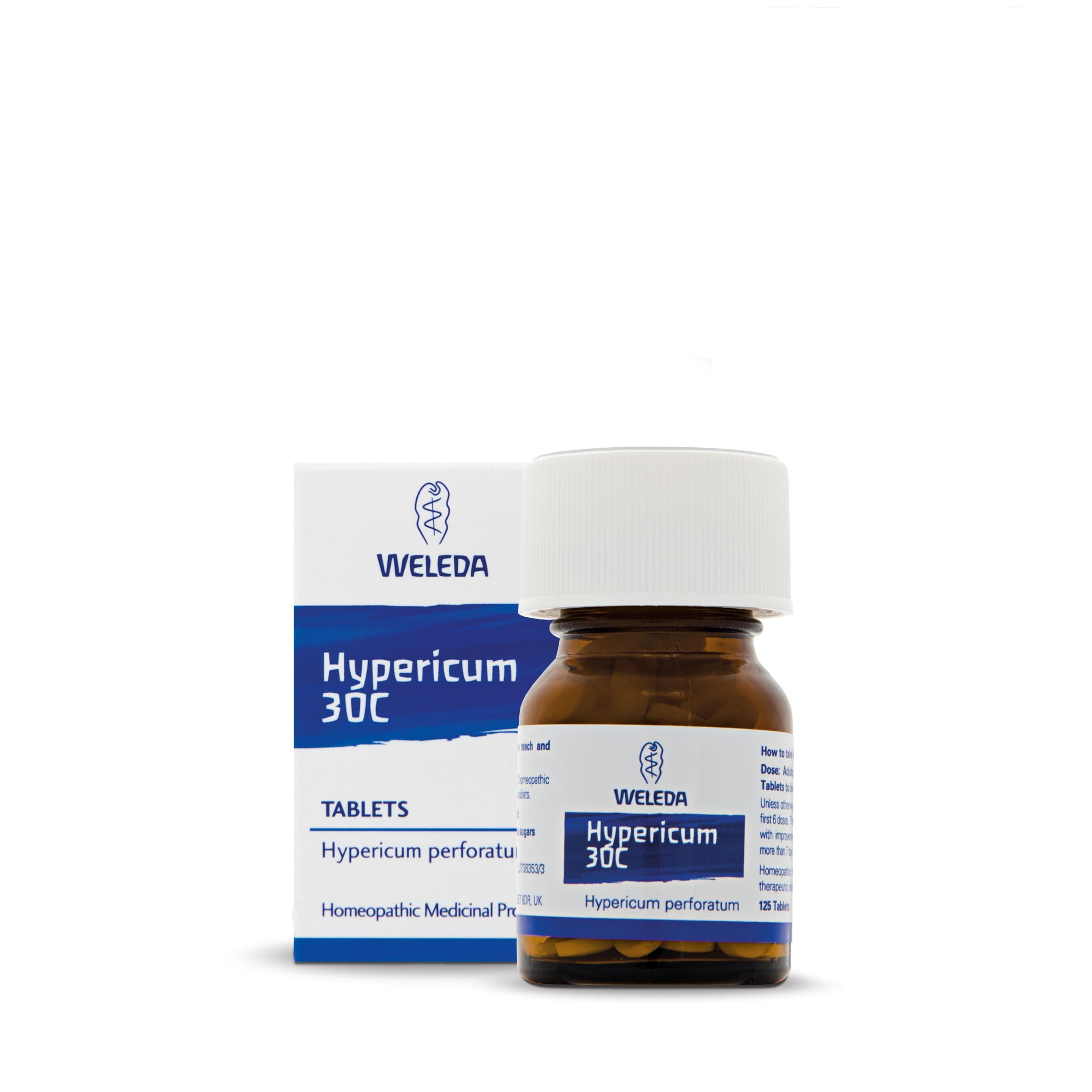 Weleda Hypericum 30C, Pack of 125 Tablets