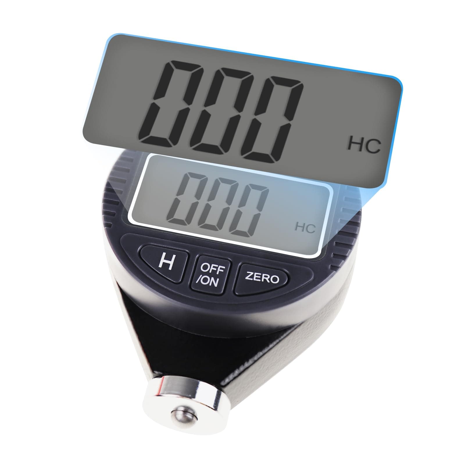 – Digital Hardness Meter Durometer Hardness Tester - Portable and Versatile for Measuring 0-100HD Shore A/C/D Hardness of Rubber, Tires, Plastics, Thermal Plastics, Flooring, and Bowling Balls