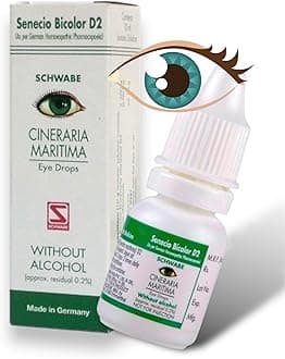 Dr Willmar Schwabe Germany Cineraria Maritima Without Alcohol Eye Drop (10ml X 1 BOTTLE)