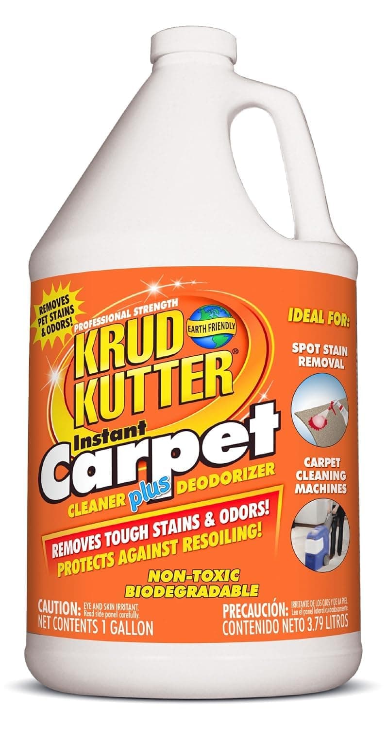 CR012 Instant Carpet Cleaner/Stain Remover Plus Deodorizer, Gallon