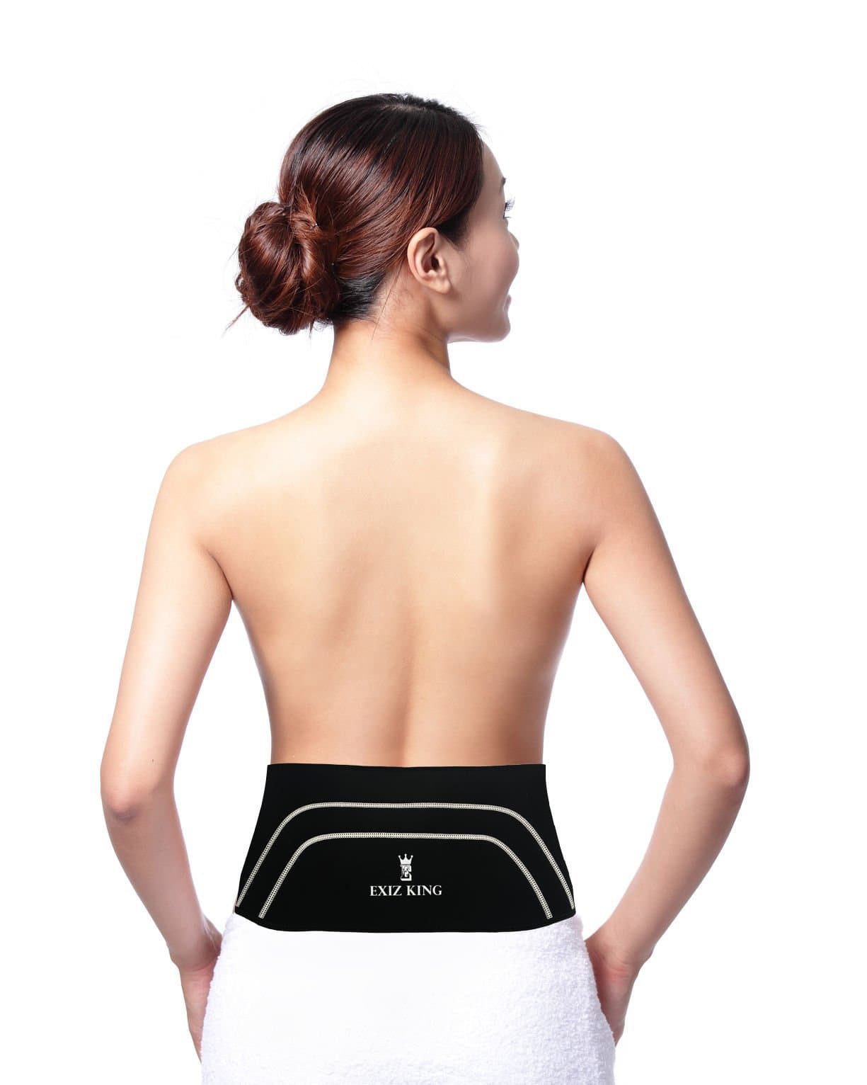 Lower Back Lumbar Support Recovery Brace - Guaranteed Highest Copper Content Copper! Great for All Activities! - Back Pain Relief