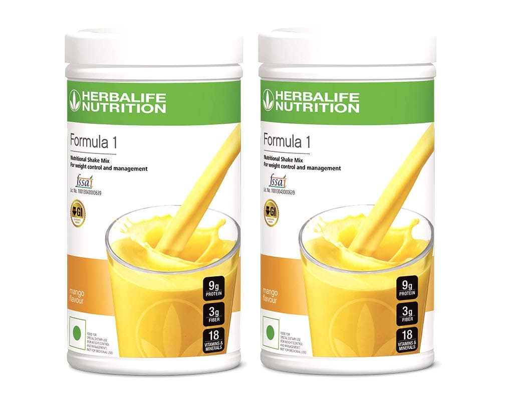 Formula 1 Nutritional Mango Shake (1 Kg) - Pack of 2