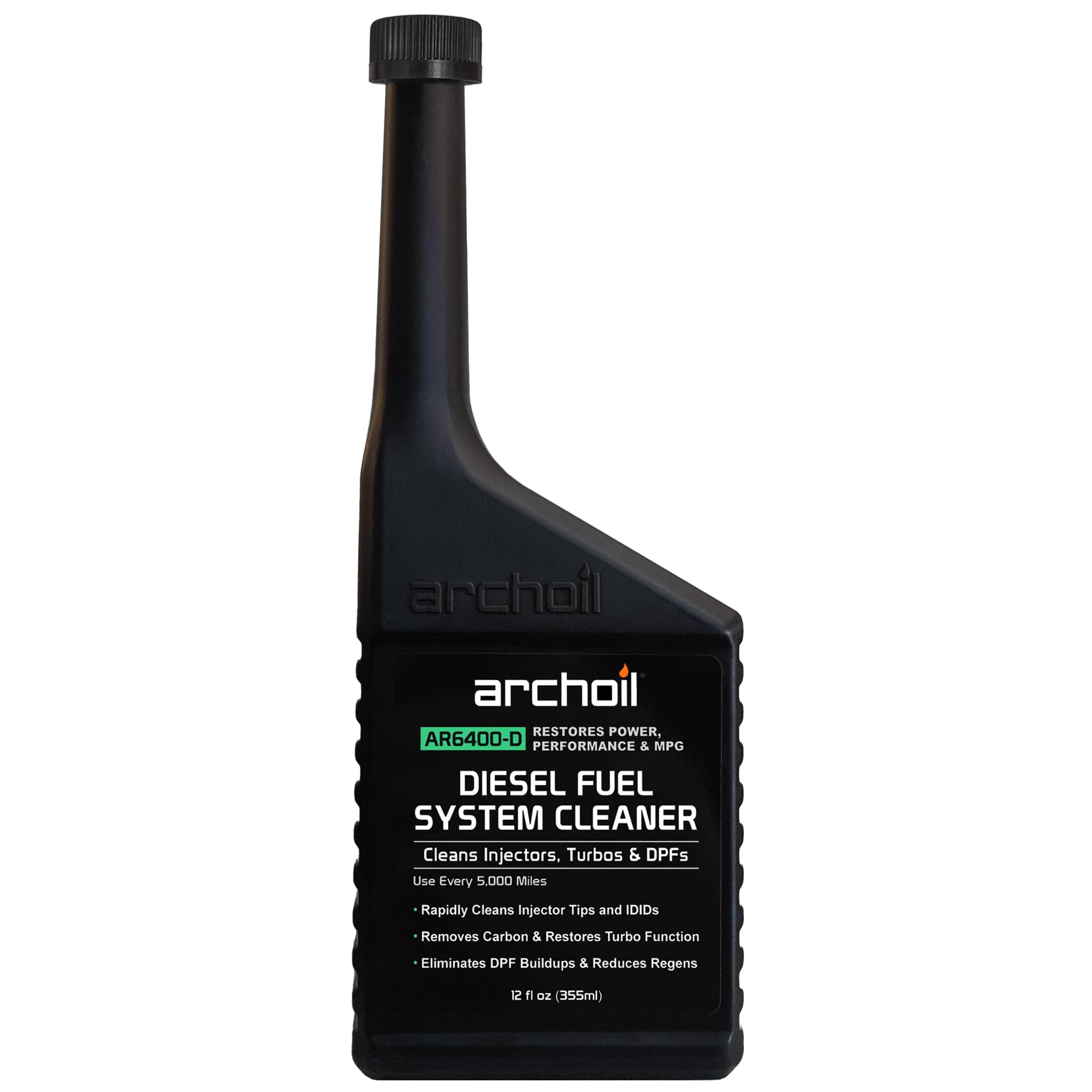 Archoil AR6400-D Diesel Fuel System Cleaner (12 oz) Deep Clean - Injector Cleaner, Turbo & DPF Deposit Control