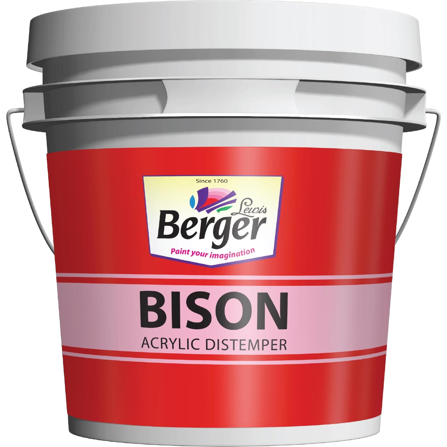 Bison Acrylic Distemper Color-White 10K