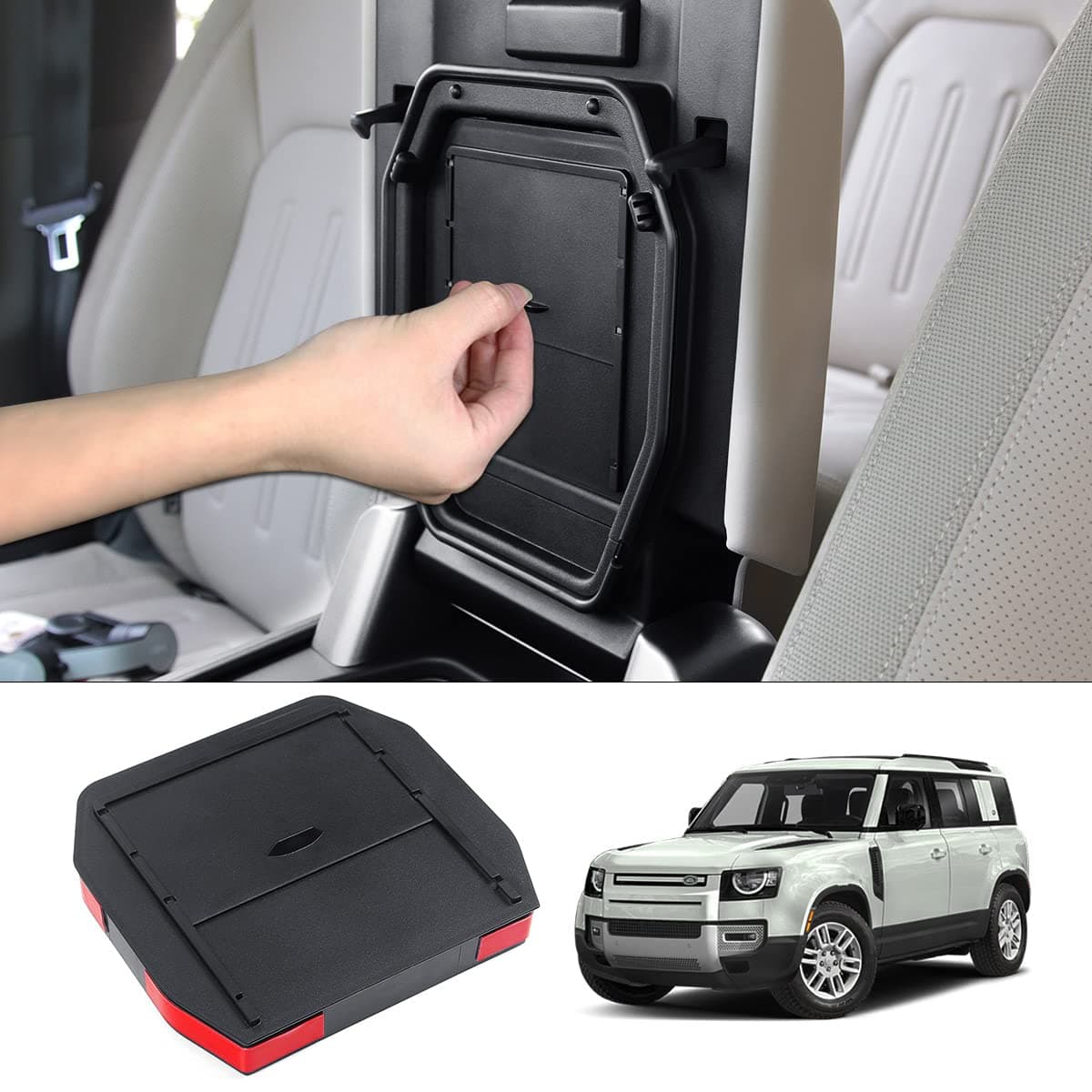 Armrest Hidden Storage