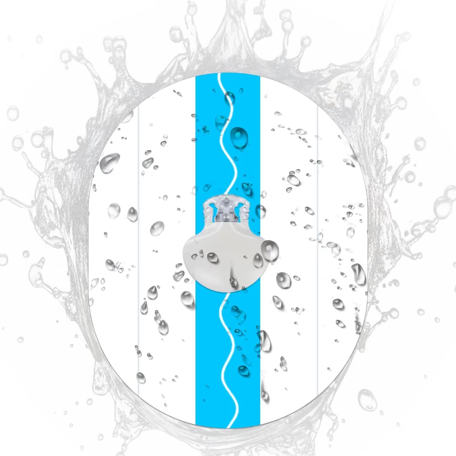 20 Pack for Medtronic Sensor Patches，Waterproof Guardian 4 Sensor Cover Patch，Easy to Use Pre-Cut CGM Sensor Patches Protect Your Sensors Continuously for 7 Days Long Stay