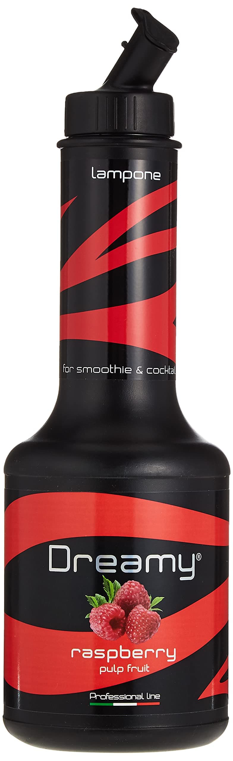 Dreamy Raspberry Pulp 95cl cocktail syrup, made with Raspberry pulp concentrate, Prepare Cocktails Syrups, Mocktail Syrups, Smoothies, milkshakes