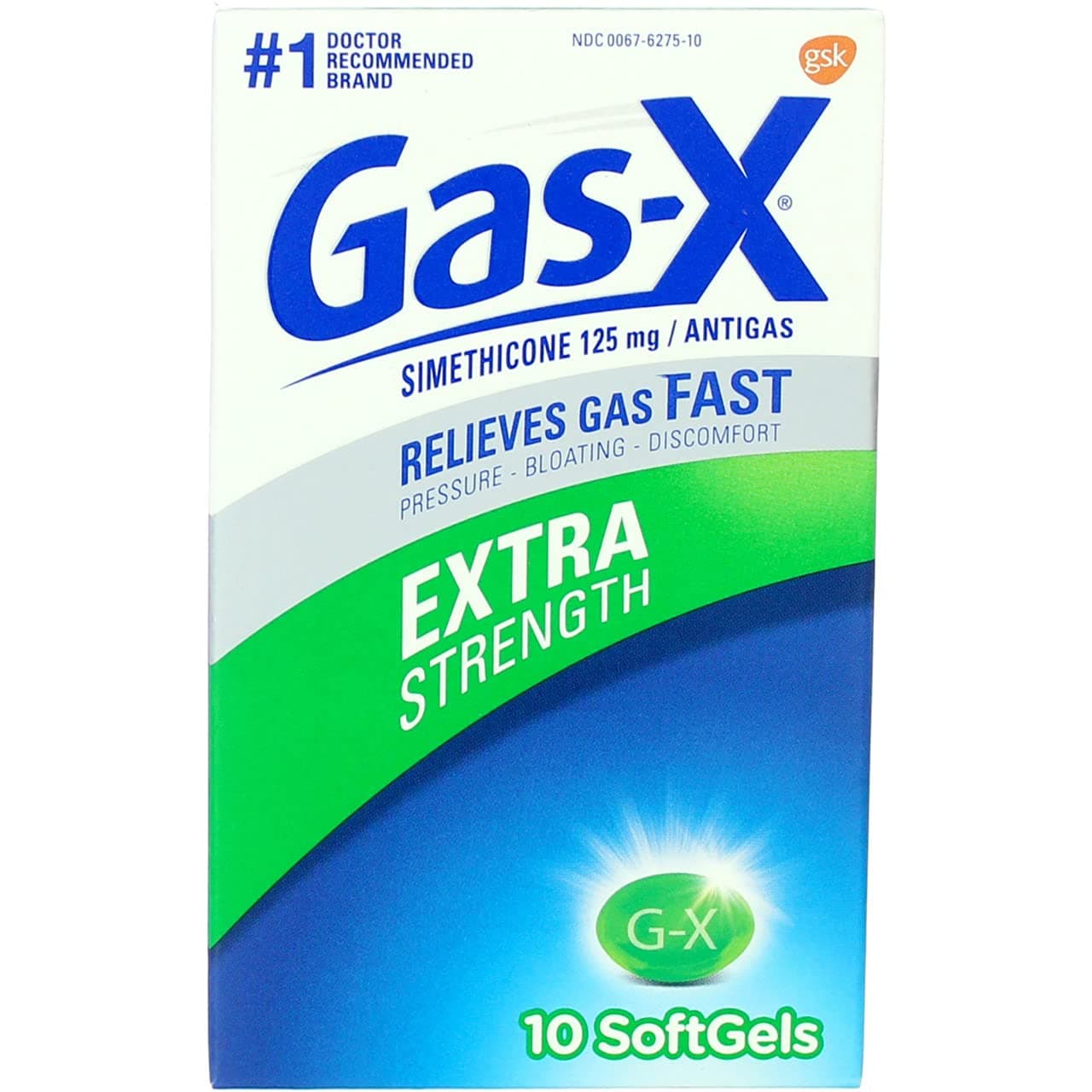 Gas-X Extra Strength Antigas - 10 Softgels