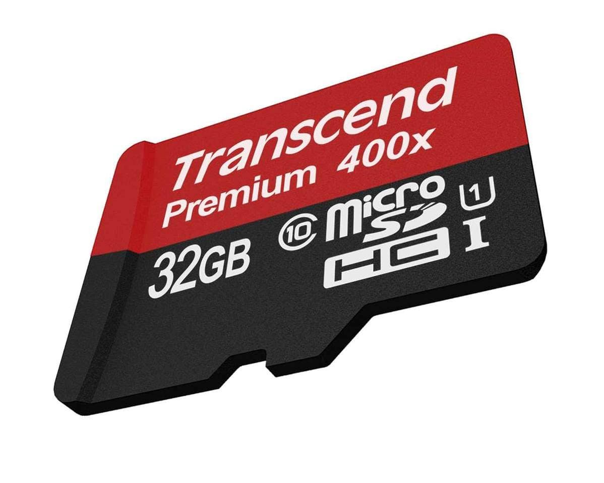 Transcend TS32GUSDCU1 microSDHC UHS-I Premium 32GB Class 10 Memory Card