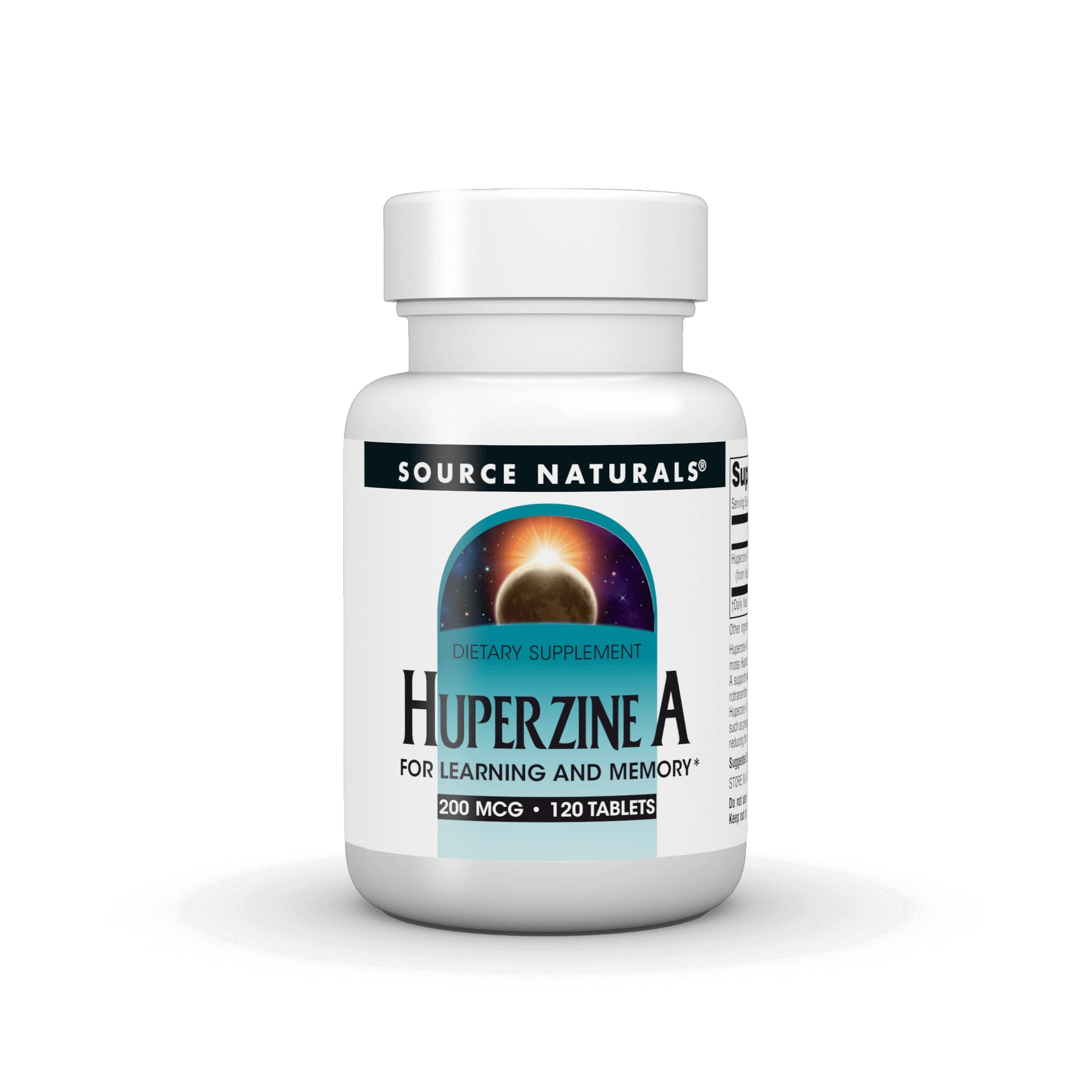 Source Naturals Huperzine A, for Learning & Memory* 200 mcg - 120 Tablets