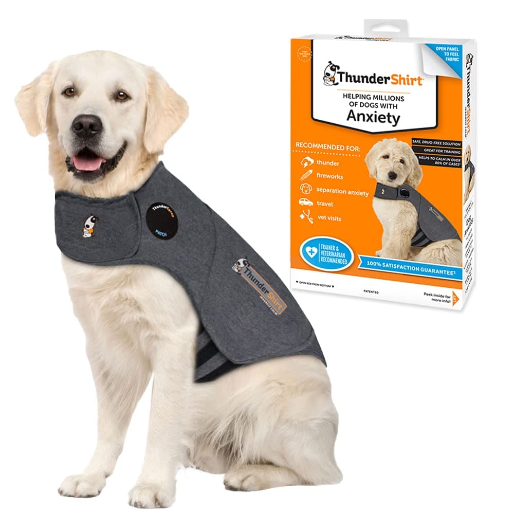Classic Dog Anxiety Jacket, Heather Gray, X-Large