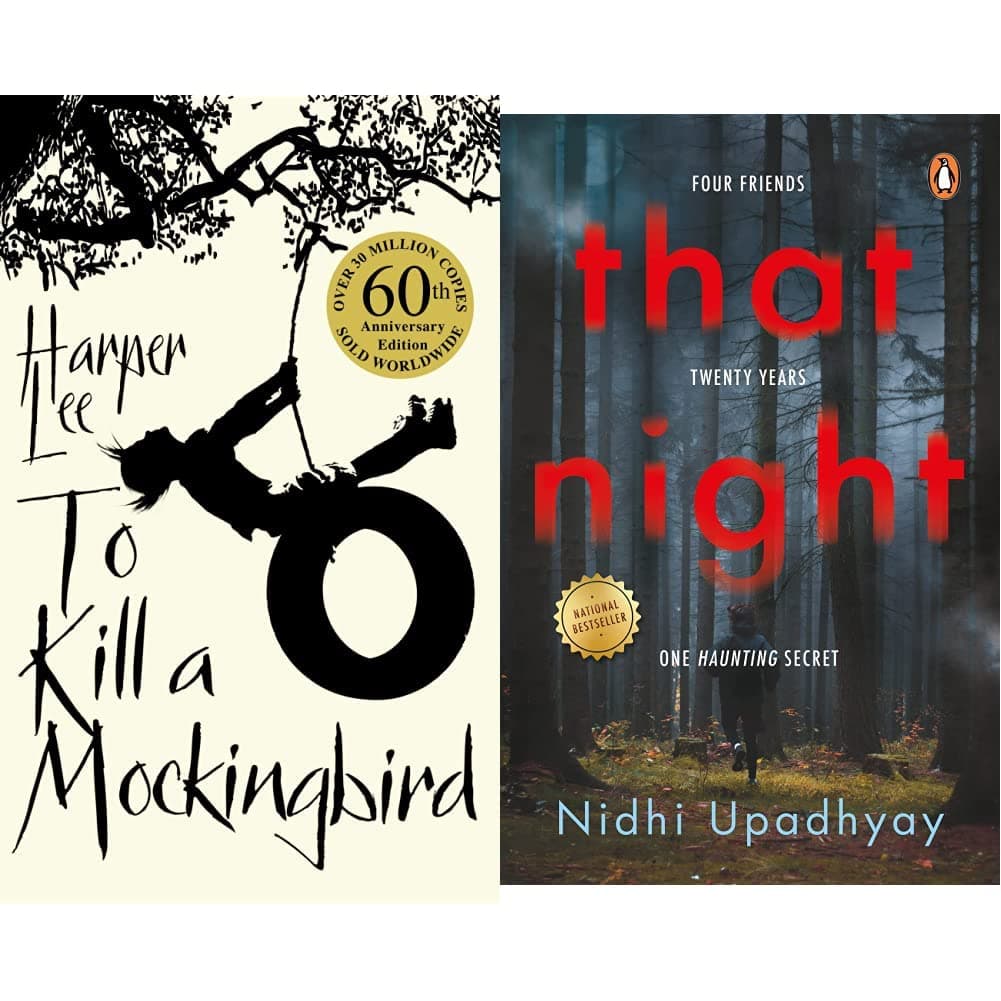 TO KILL A MOCKINGBIRD, LEE HARPER: 60th Anniversary Edition+That Night: Four Friends. Twenty Years. One Haunting Secret.