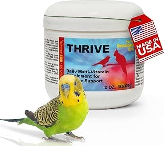 Morning Bird Thrive 2 Oz - Multi-Vitamin Bird Supplement Designed for Immune and Recovery Support - Formulated for Sick or Injured Birds - Protein Supplement and Energy Booster for All Adult Birds