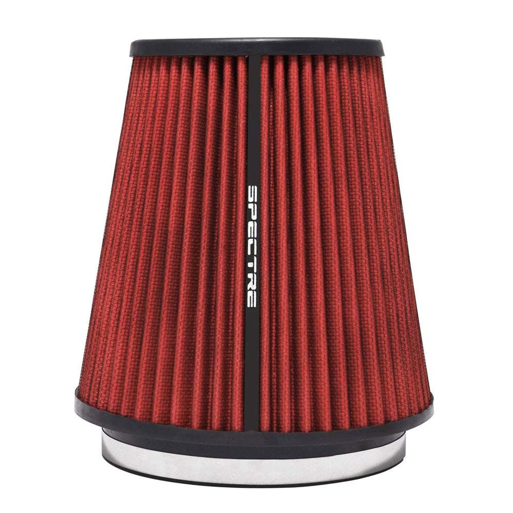 Universal Clamp-On Air Filter: High Performance, Washable Filter: Round Tapered; 6 in (152 mm) Flange ID; 8.5 in (216 mm) Height; 7.719 in (196 mm) Base; 5.125 in (130 mm) Top, SPE-HPR9891