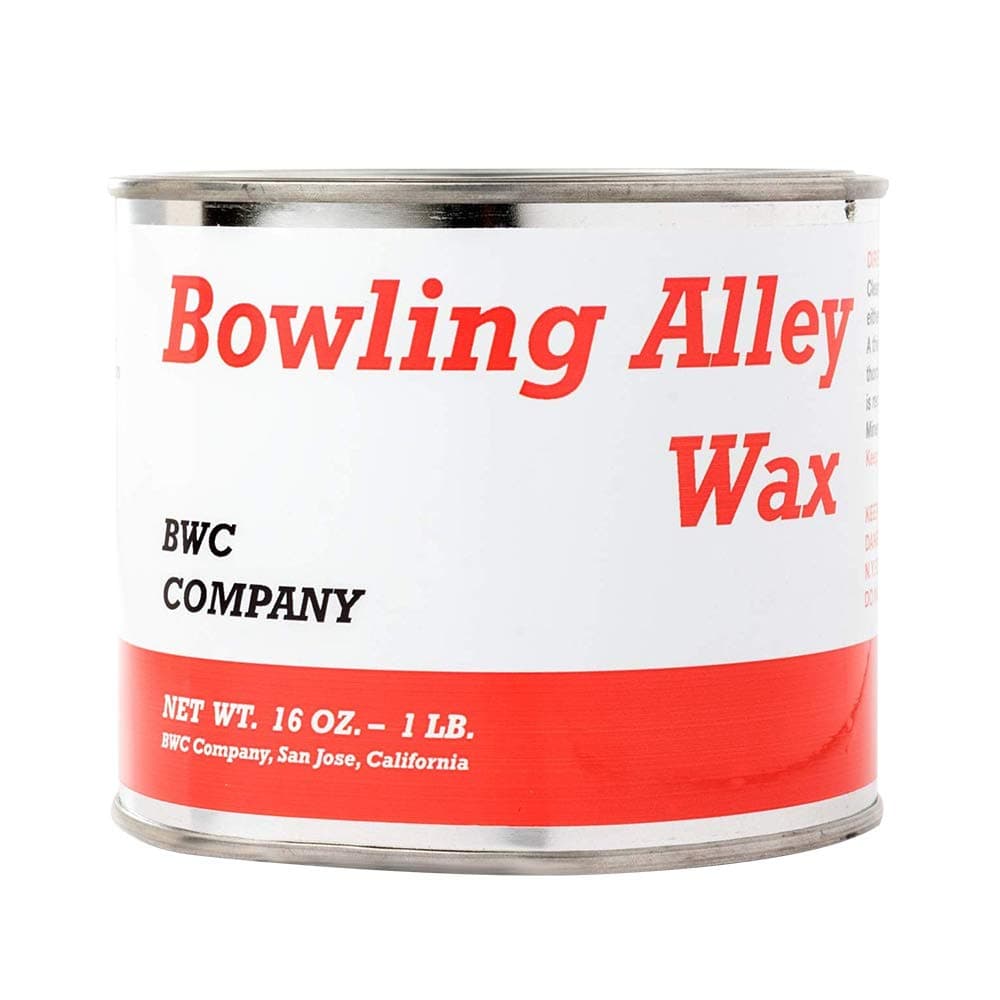 Bowling Alley Wax, Clear Paste, 16 oz. Can - Surface Protection Wax for Polishing & Cleaning