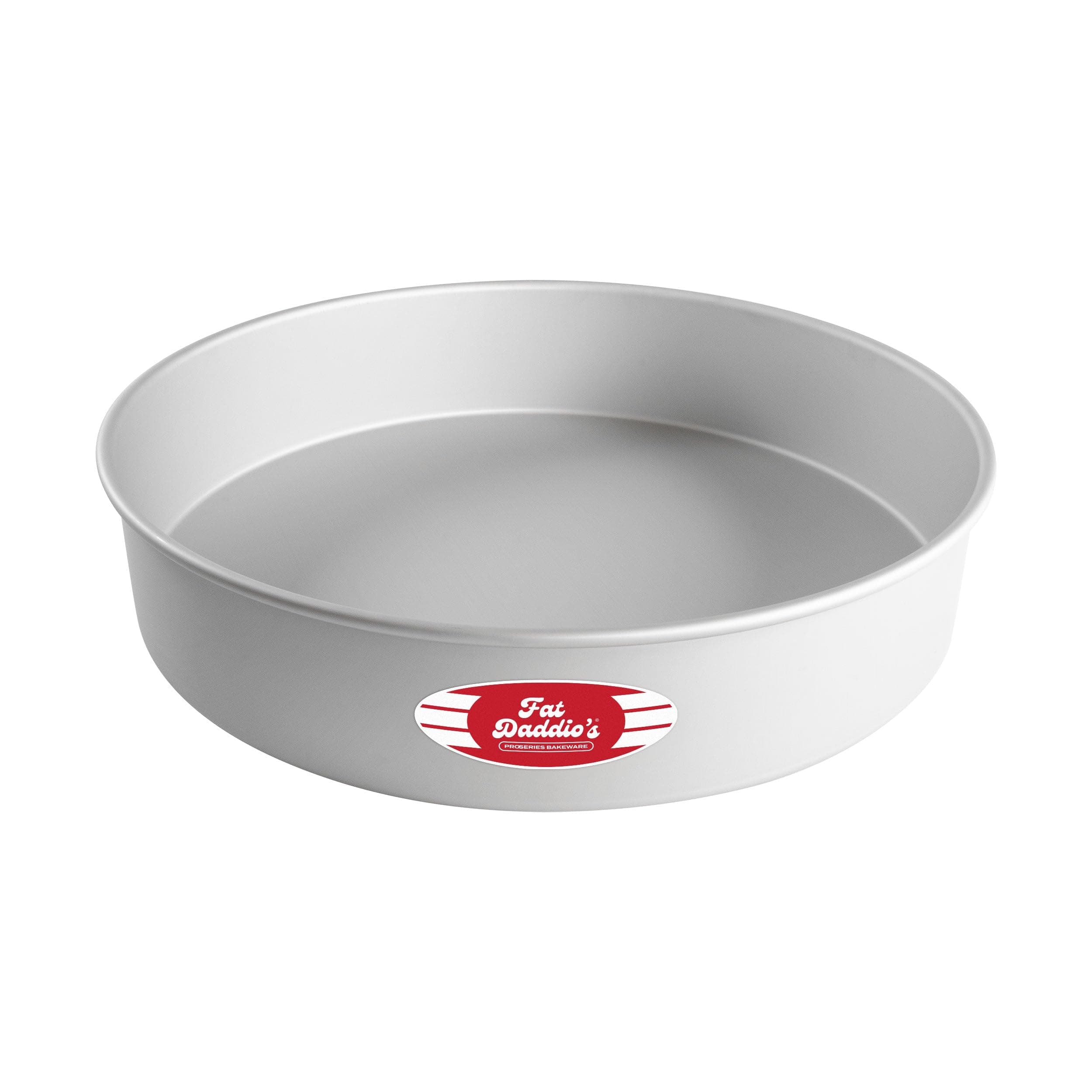 Round Cake Pan, 14 x 3 Inch, Silver