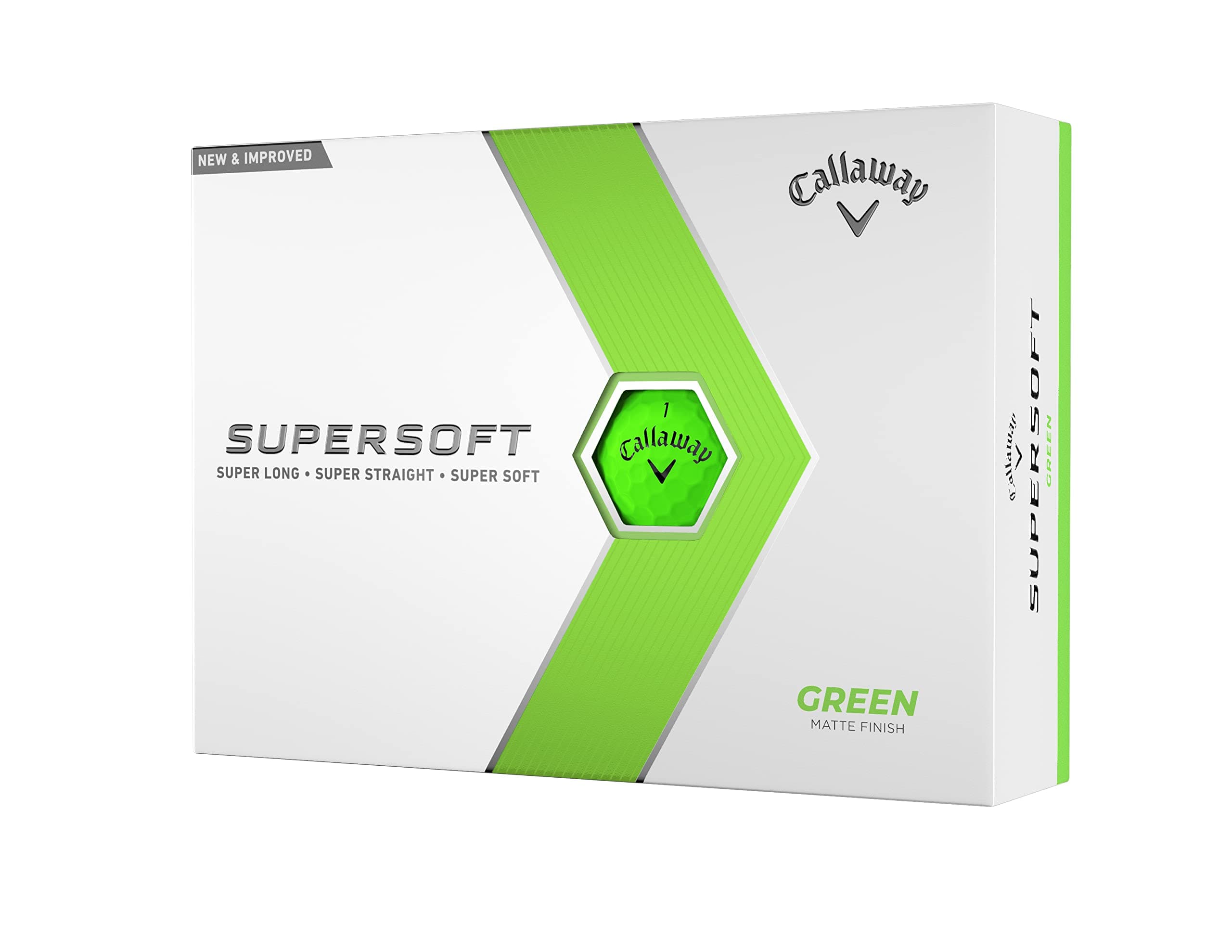 Golf Supersoft Golf Balls (2023, Green)