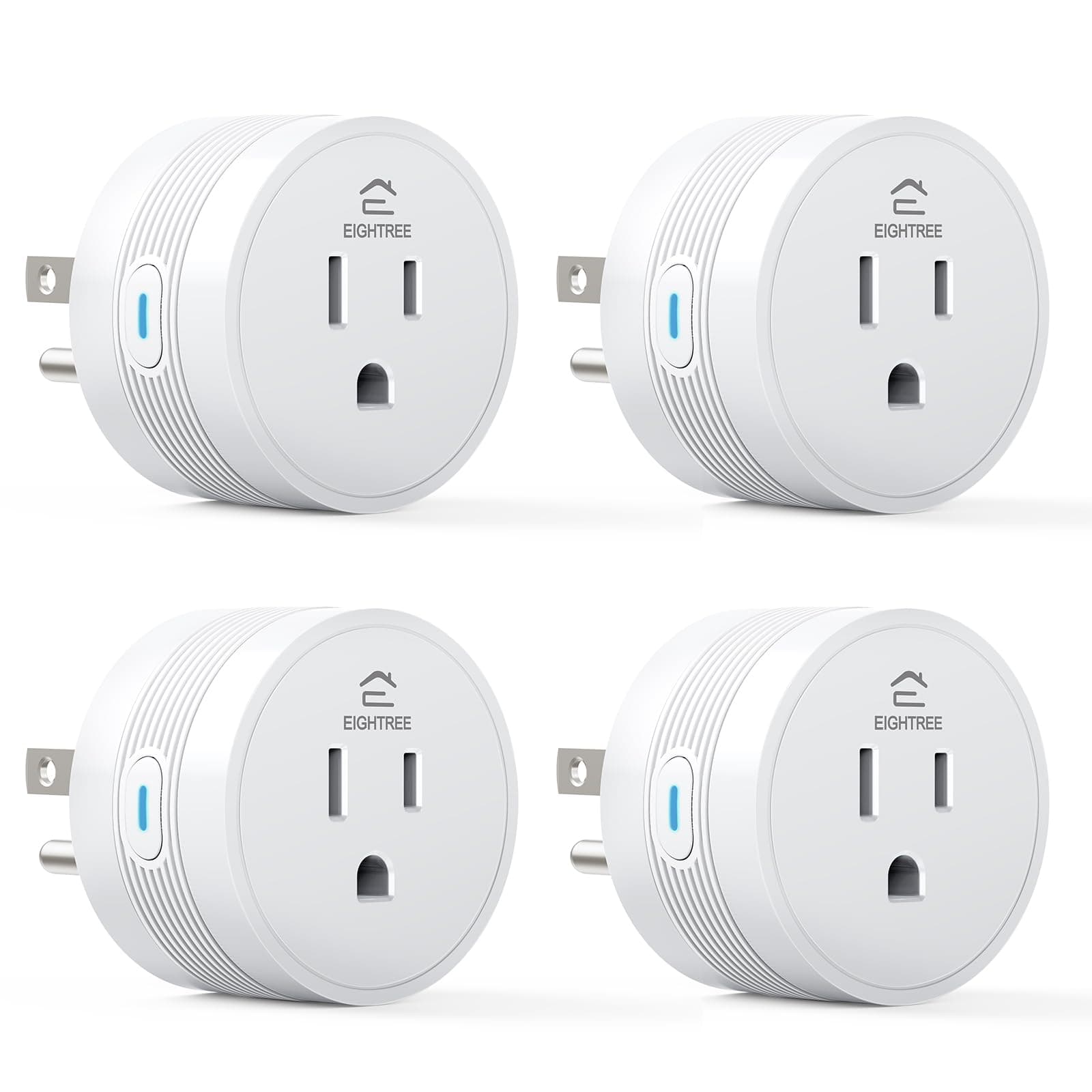 15A Smart Plug, Wi-Fi & Bluetooth Smart Outlet for High-Power Home Appliances, Works with Alexa & Google Home, Easy Setup, Timer & Remote Control, FCC & ETL Certified, 2.4GHz Wi-Fi Only