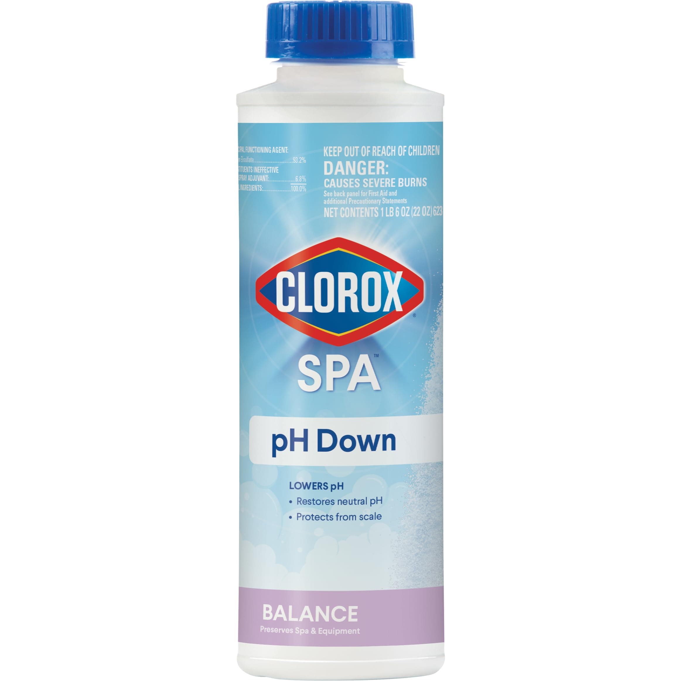 Clorox Pool&Spa Spa pH Down, Lowers pH in Spa Water, Safe for All Spa Types...