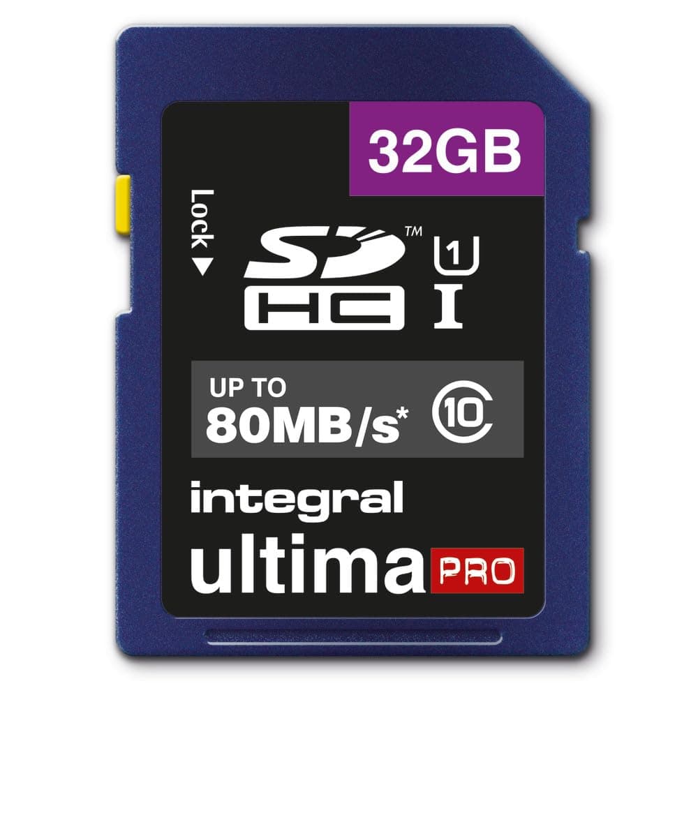 Integral 32 GB Class 10 UltimaPro SDXC Memory Card