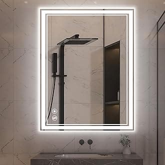 20“ x 28” LED Mirror for Bathroom LED Bathroom Mirror Anti-Fog Dimmable 3 Colors Bathroom Mirror with Lights Smart Mirror Memory Wall Mounted