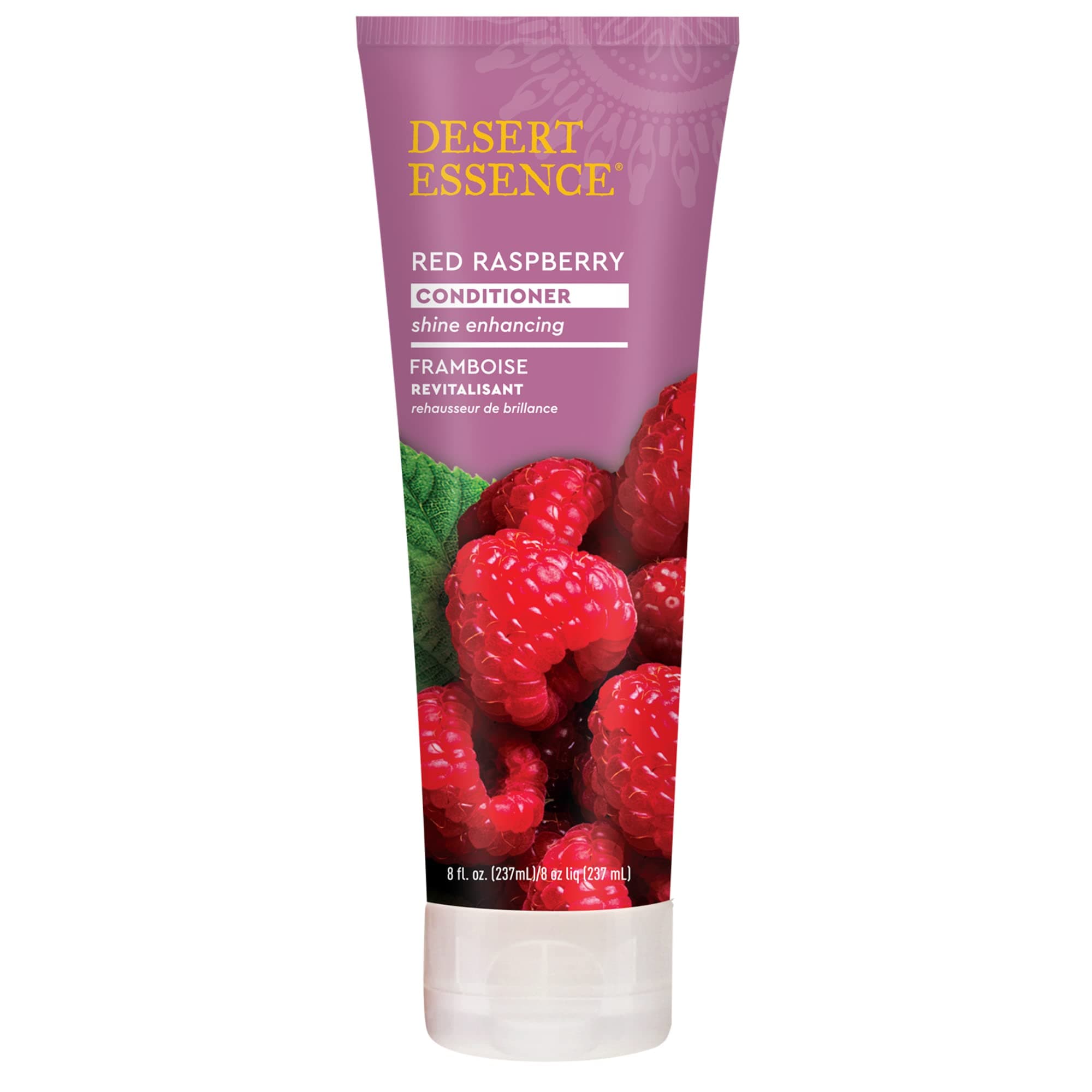 Desert Essence Red Raspberry Conditioner - 8 Fl Ounce - Shine Enhancing - Vitamin A & C - Smooth & Silky - Strengthing - Shea Butter - Calcium & Magnesium - Vitamin B5 | B000M5II4S