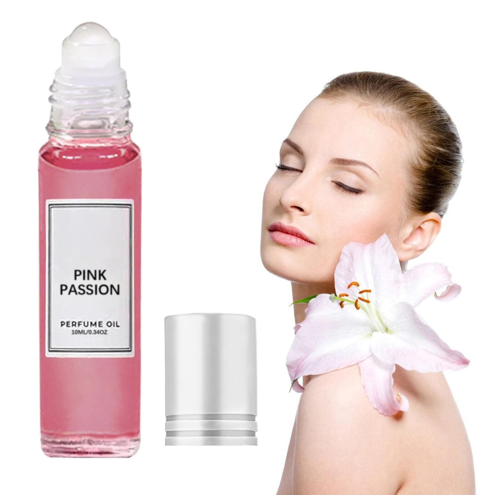 Generisch Pheromone Perfume Women, Roll-On, Enhanced Scents, Release Unique Charm, Pheromone Women's Fragrances (Lily) 10 ml Eau de Parfum