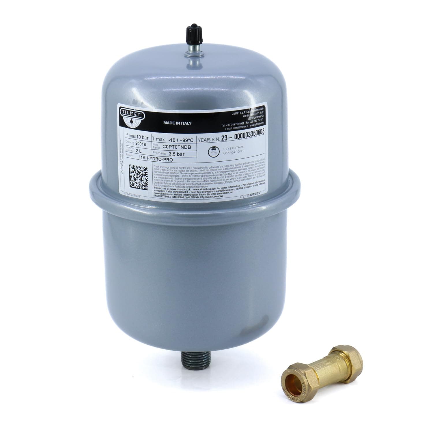 Ariston Water Heater Expansion Vessel Kit A