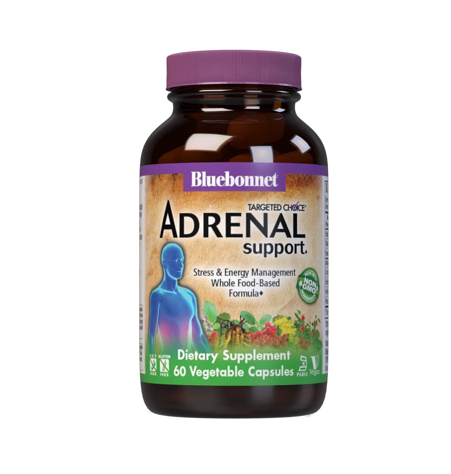 Bluebonnet NutritionTargeted Choice Adrenal Support, 60 Count