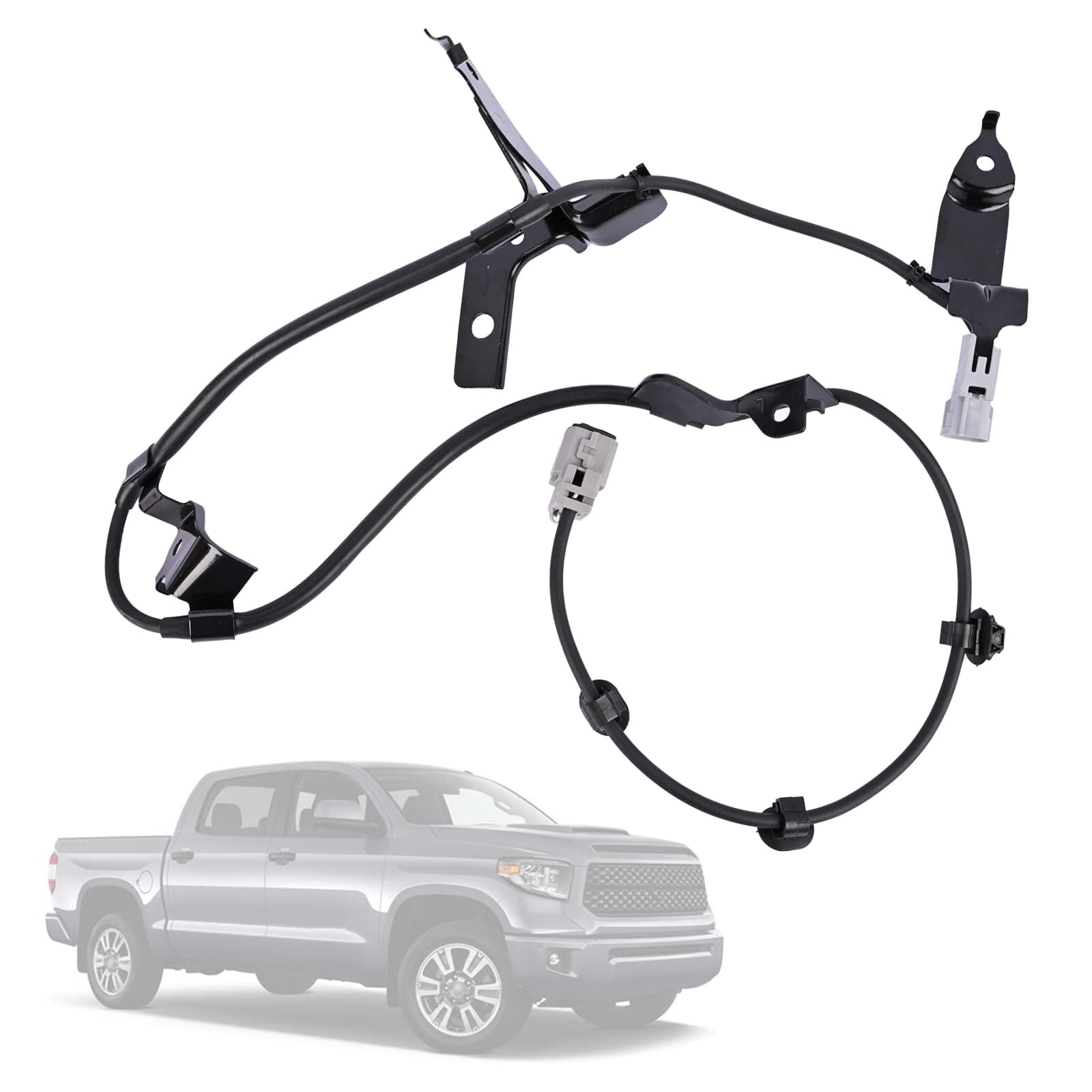 Front Left Driver Side ABS Wheel Speed Sensor Wiring Harness 89516-0C040 Compatible with Toyota Tundra 2007-2021│Sequoia 2008-2022 ABS Skid Control Sensor Wire