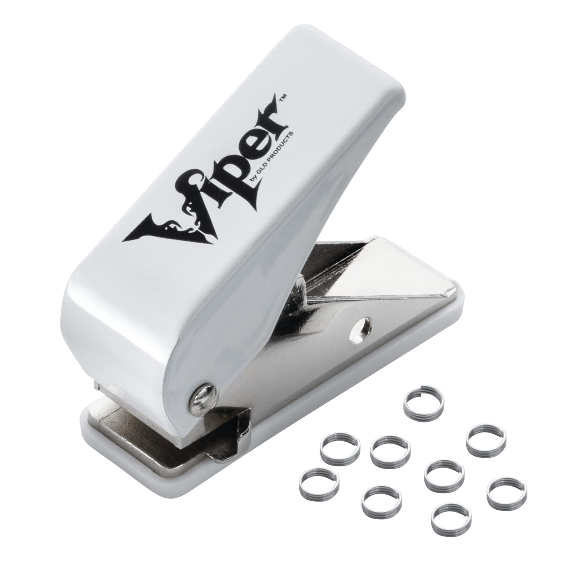 Viper by GLD Products Dart Accessory: Flight Hole Punch Tool (Steel and Soft Tip Darts), White (37-0103)