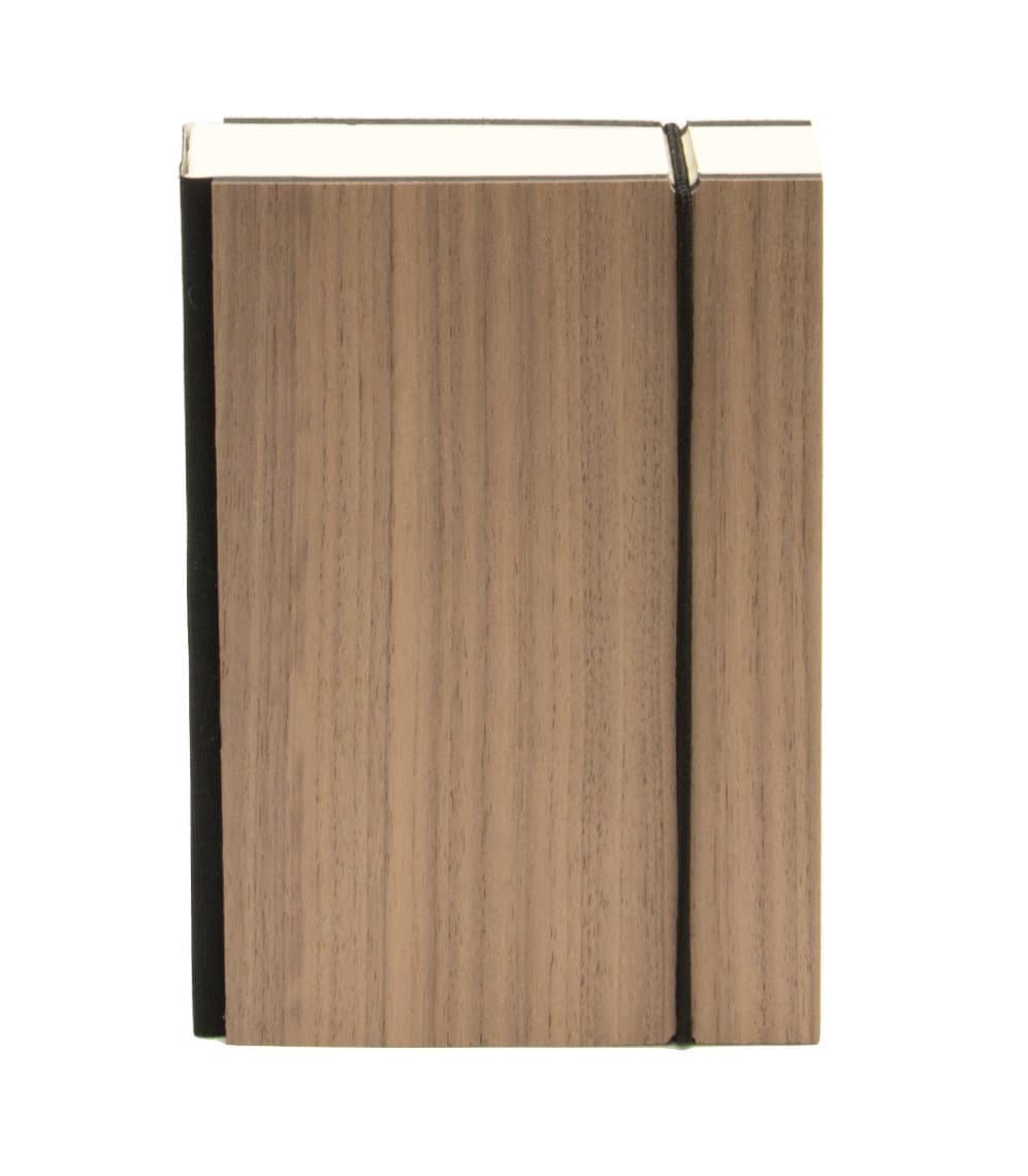Bindewerk Purist Wood Notebook, Walnut (German) (A5)