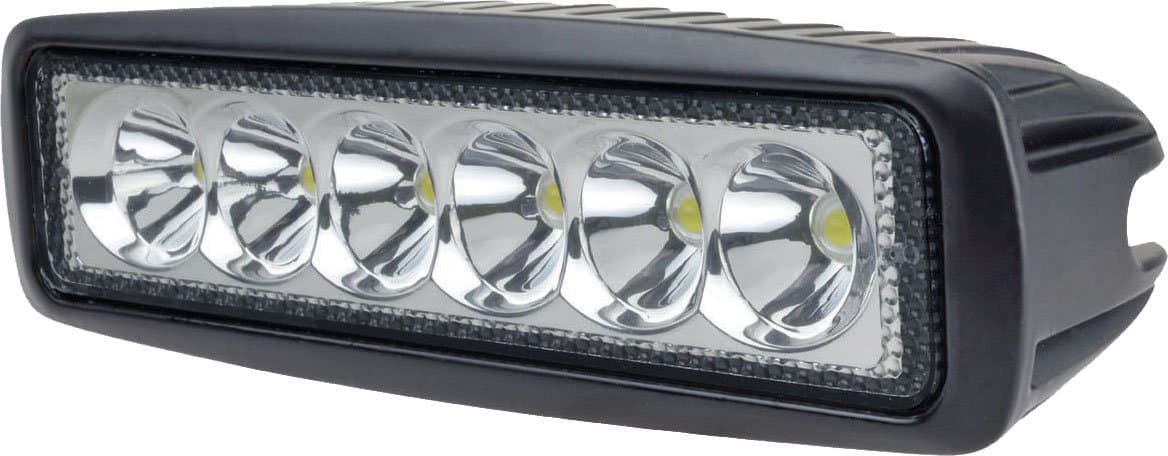LED Spot Flood 6" x 2", 6 Diode, 25 Degree Beam Pattern, 10V - 30V, 1,260 Lumens, DT