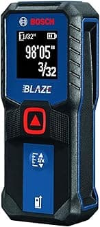 BOSCH GLM100-23 100 Ft Blaze Laser Distance Measure, Includes 2 AA Batteries