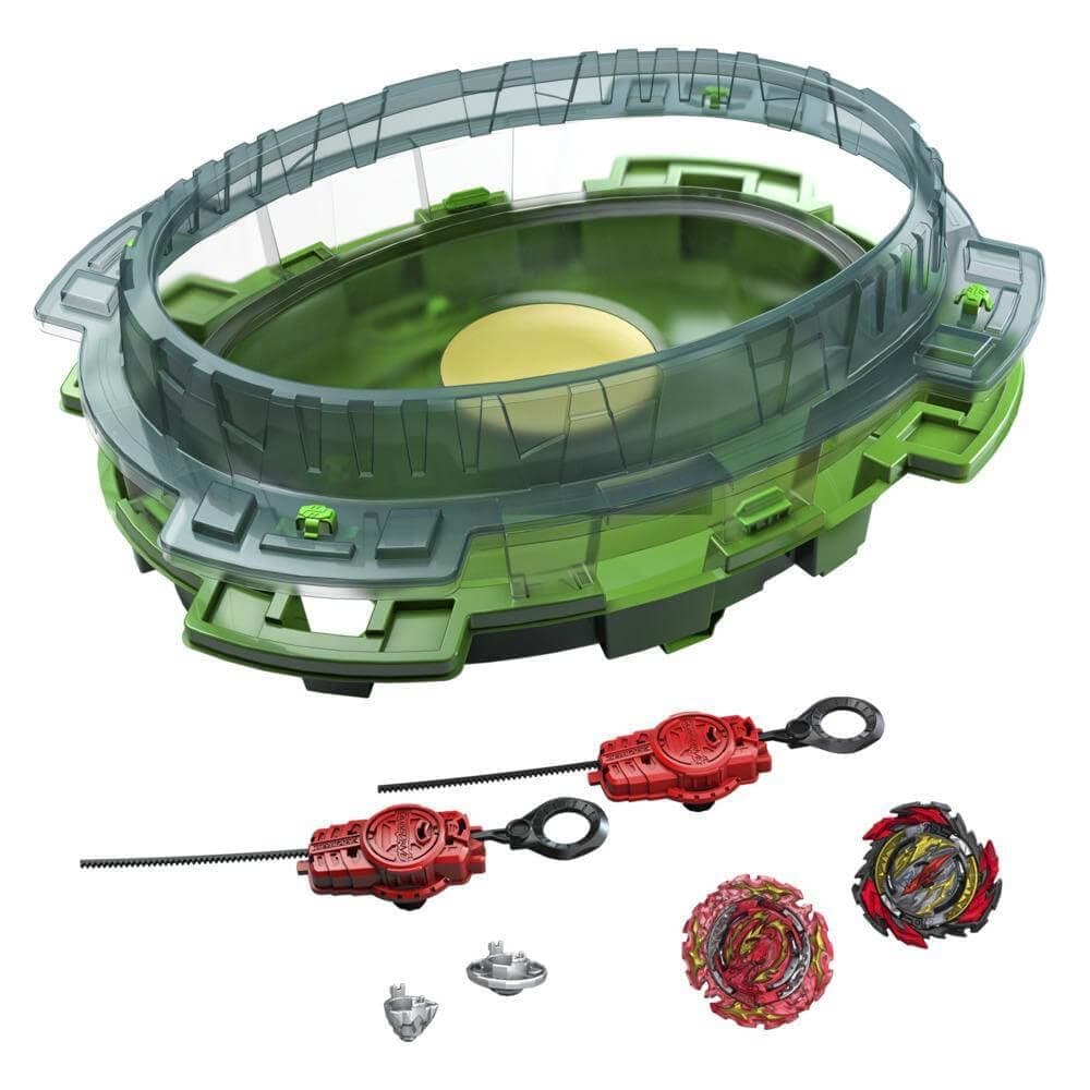 Beyblade Burst QuadDrive Battle Tops - 2 Level Customizable, Multi-Player Game, for Boys and Girls, Black