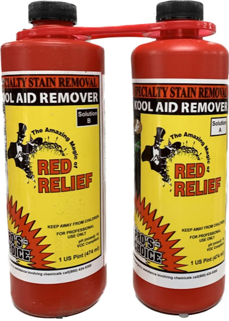 Red Relief Part A & B- Red Stain Remover