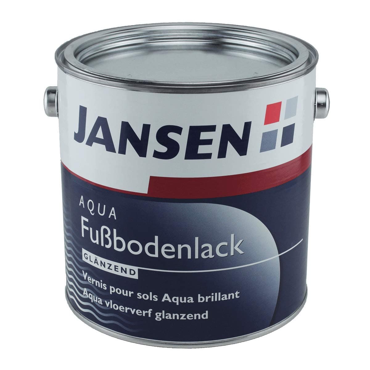 Jansen 5 # High Gloss Floor Paint Tile Red Brown 2.5 Litre